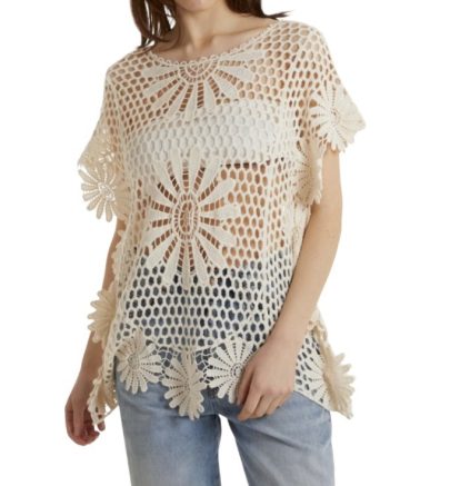 Crochet Floral Top